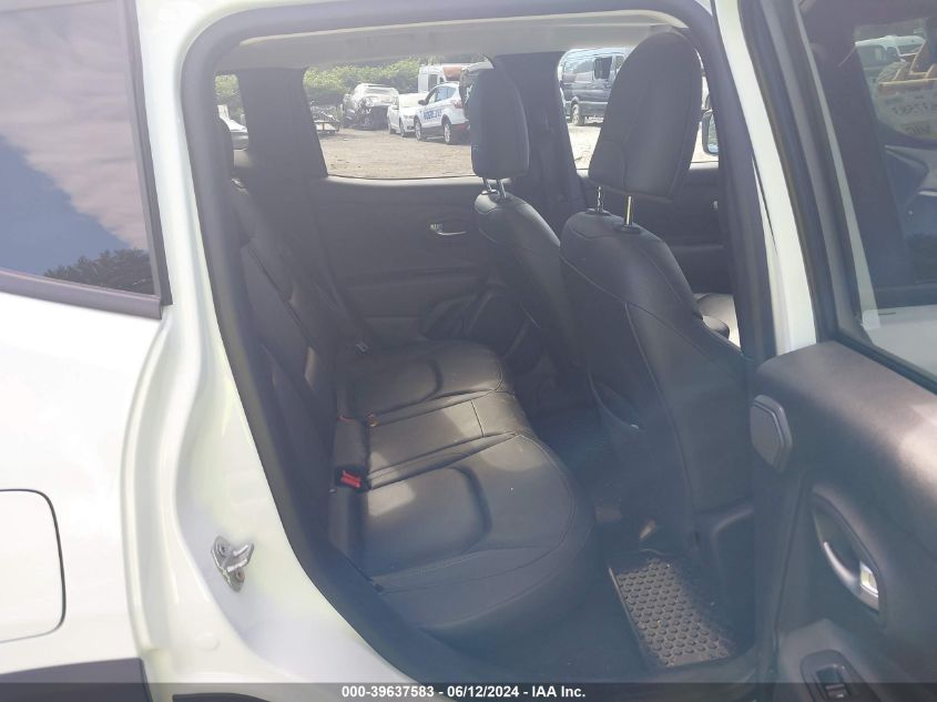 2022 Jeep Renegade Limited 4X4 VIN: ZACNJDD11NPN58354 Lot: 39637583