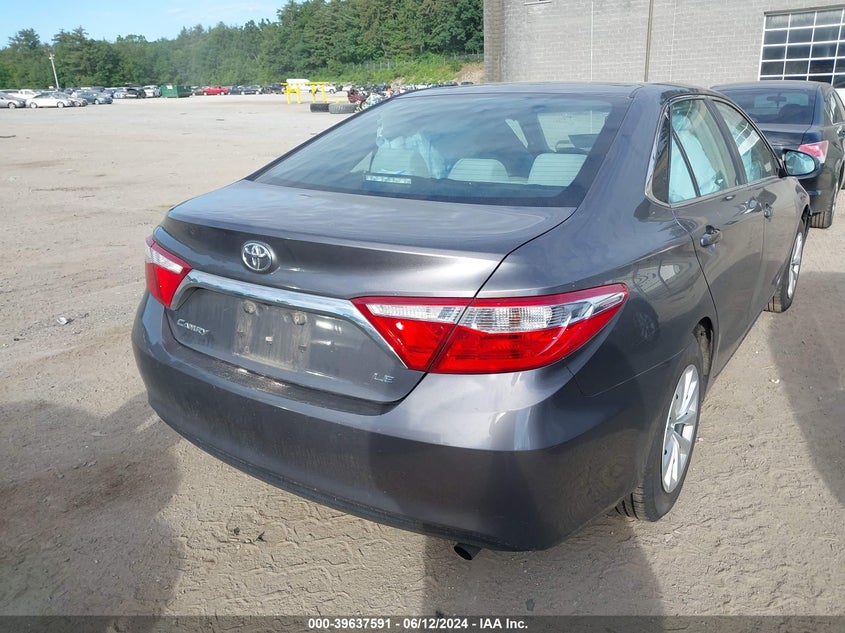 2015 Toyota Camry Le VIN: 4T4BF1FK5FR469481 Lot: 39637591