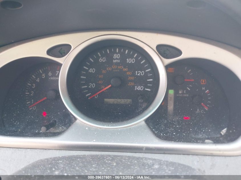 2005 Toyota Highlander V6 VIN: JTEEP21A750109515 Lot: 39637601