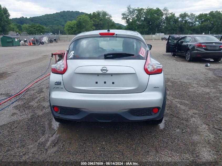 2016 Nissan Juke S VIN: JN8AF5MV9GT650643 Lot: 39637609