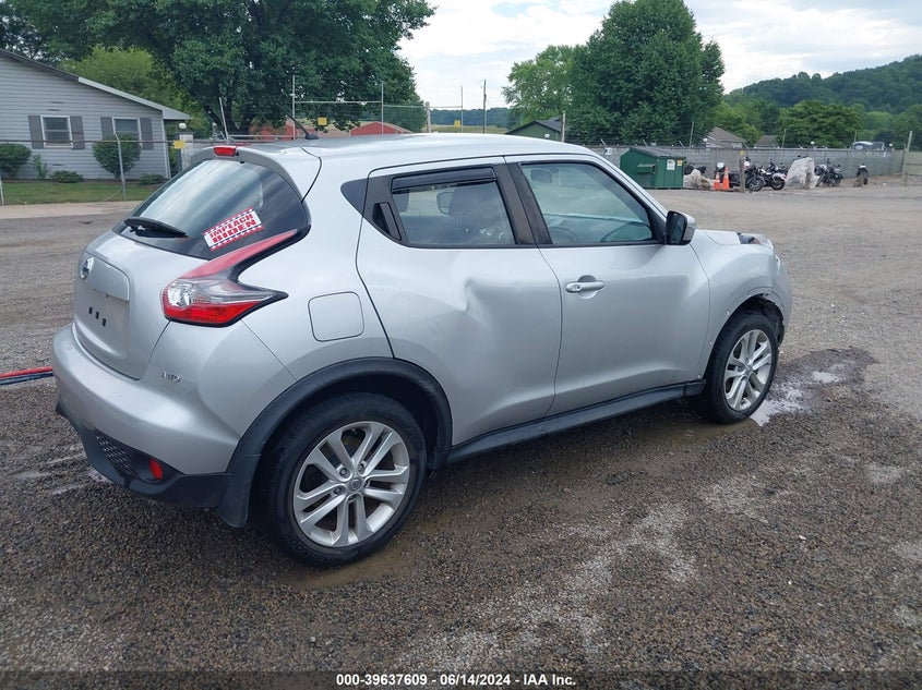 2016 Nissan Juke S VIN: JN8AF5MV9GT650643 Lot: 39637609