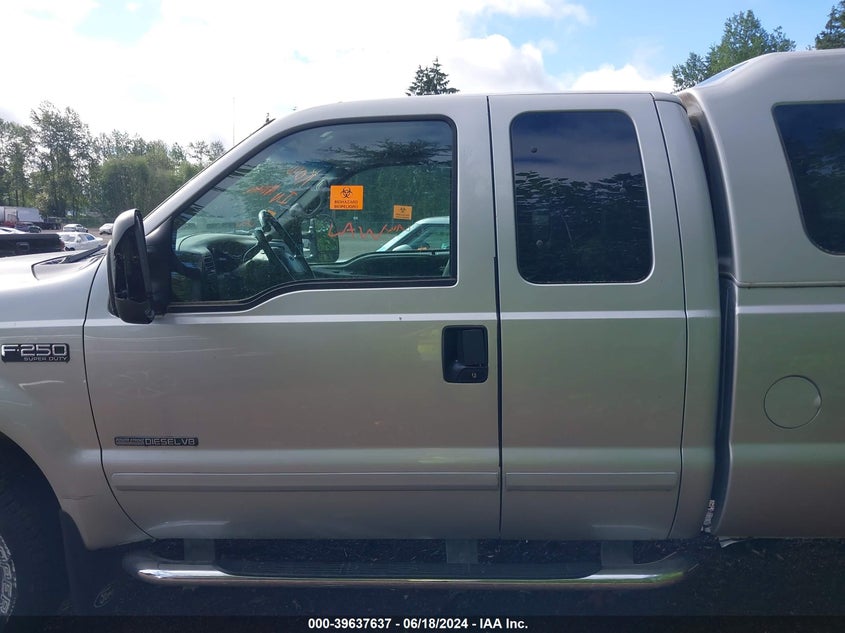 2002 Ford F-250 Lariat/Xl/Xlt VIN: 1FTNX21F32EB99728 Lot: 39637637