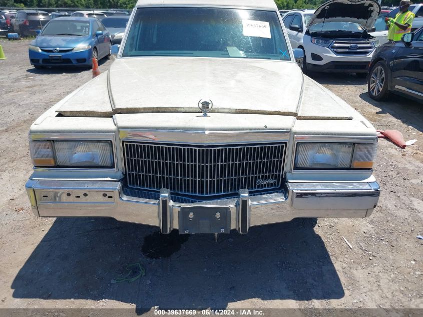 1991 Cadillac Brougham VIN: 1G6DW54E8MR721979 Lot: 39637669