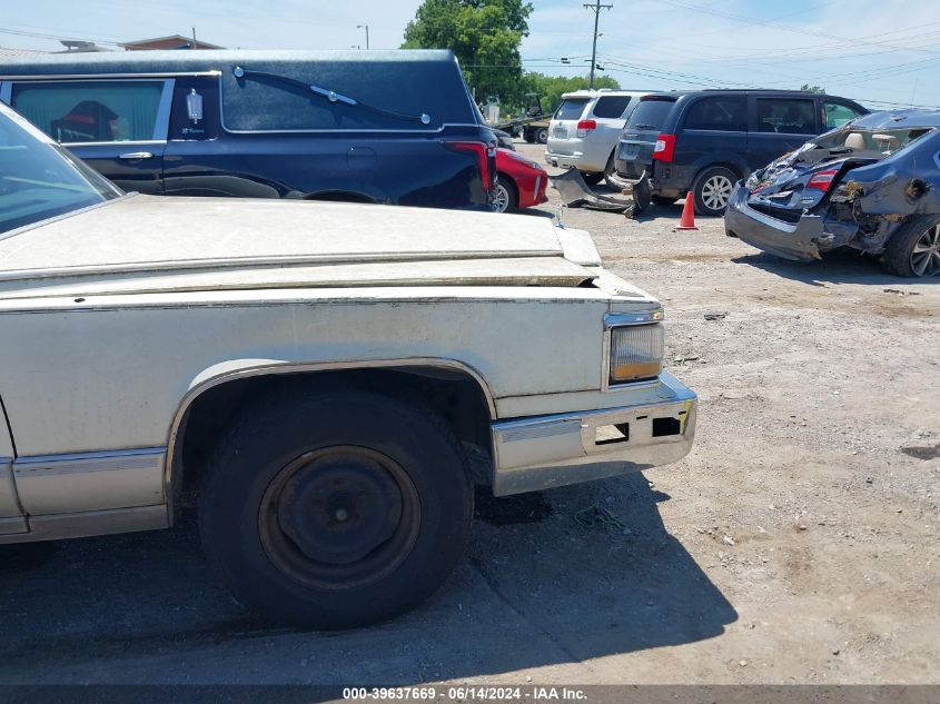 1991 Cadillac Brougham VIN: 1G6DW54E8MR721979 Lot: 39637669