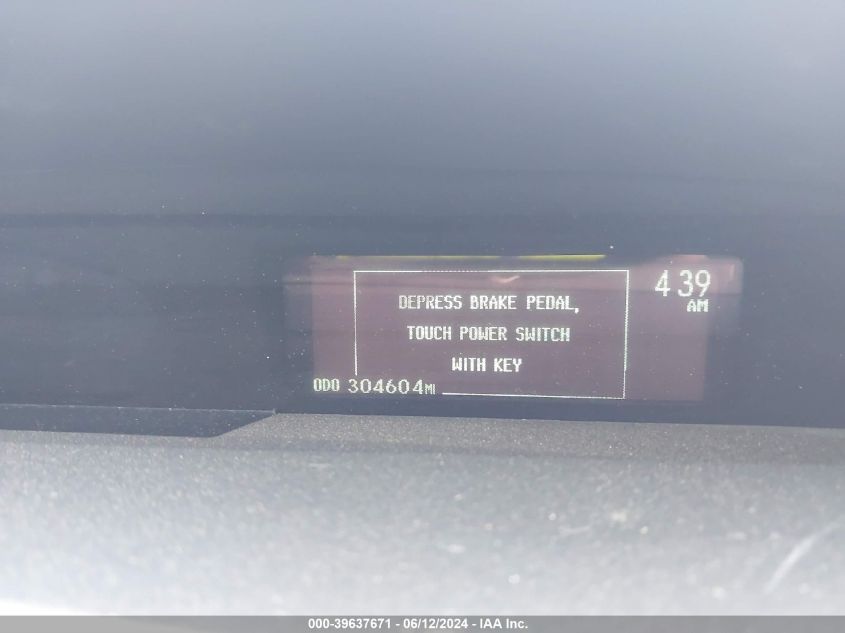 2015 Toyota Prius Four VIN: JTDKN3DU7F0430657 Lot: 39637671