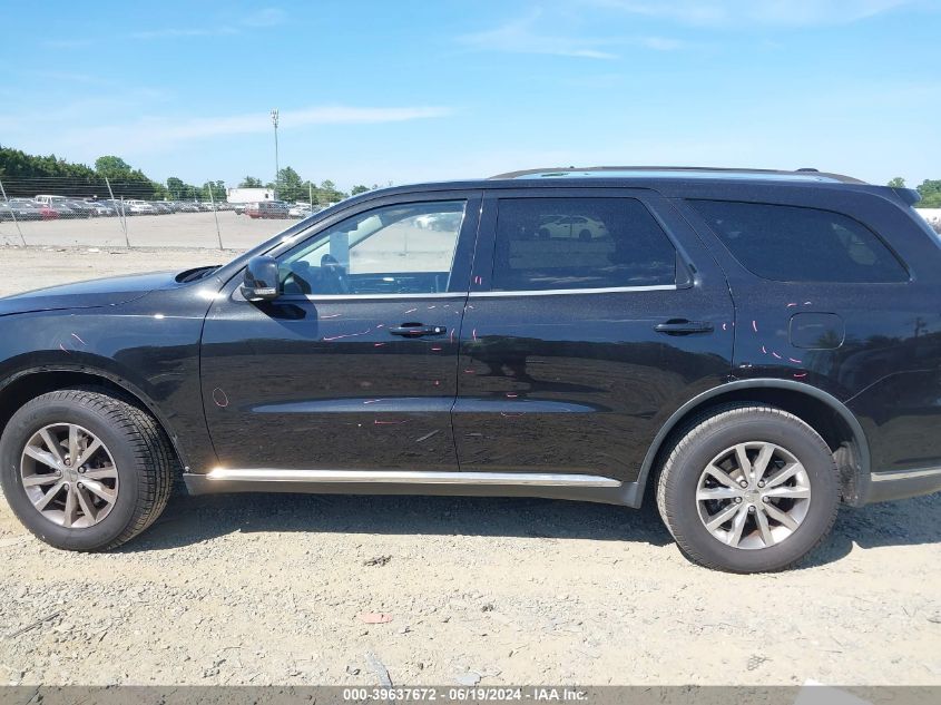 2015 Dodge Durango Limited VIN: 1C4RDJDG1FC837288 Lot: 39637672