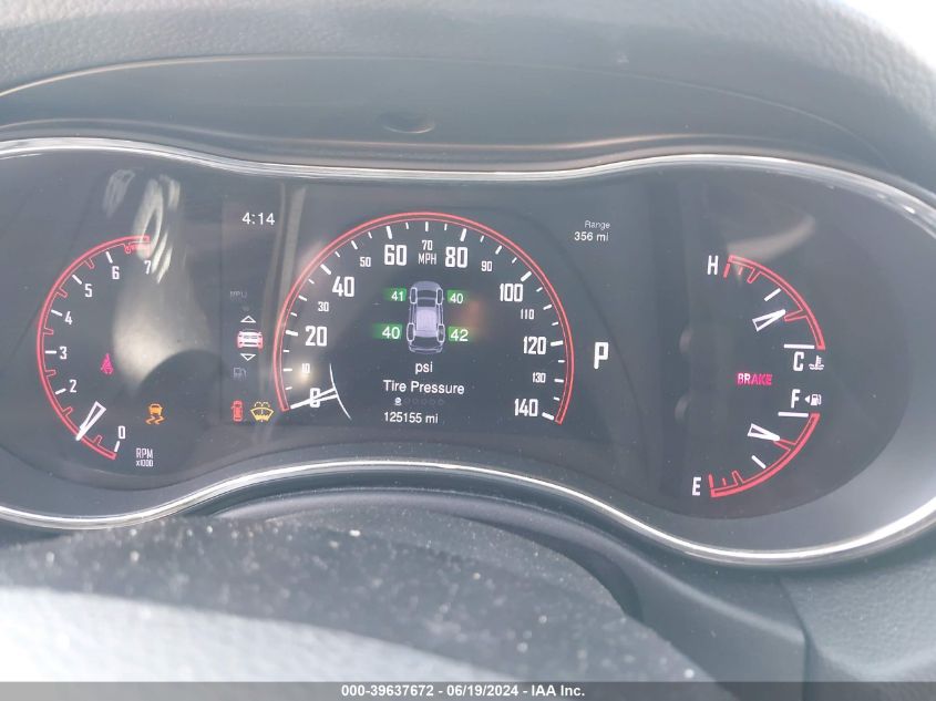 2015 Dodge Durango Limited VIN: 1C4RDJDG1FC837288 Lot: 39637672