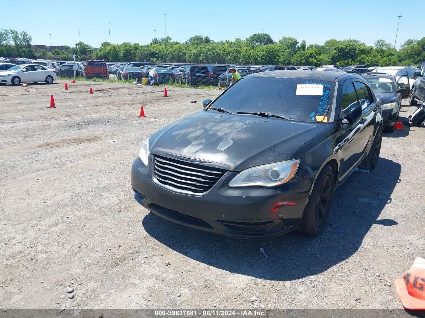 2013 Chrysler 200 Lx VIN: 1C3CCBAG6DN767778 Lot: 39637681