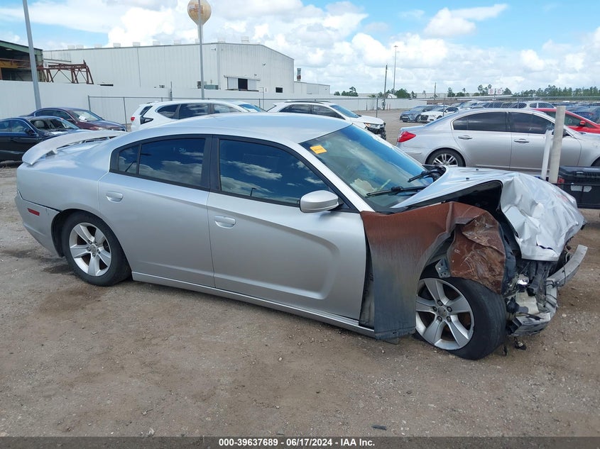 2012 Dodge Charger Se VIN: 2C3CDXBG3CH228664 Lot: 39637689