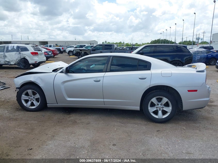 2012 Dodge Charger Se VIN: 2C3CDXBG3CH228664 Lot: 39637689