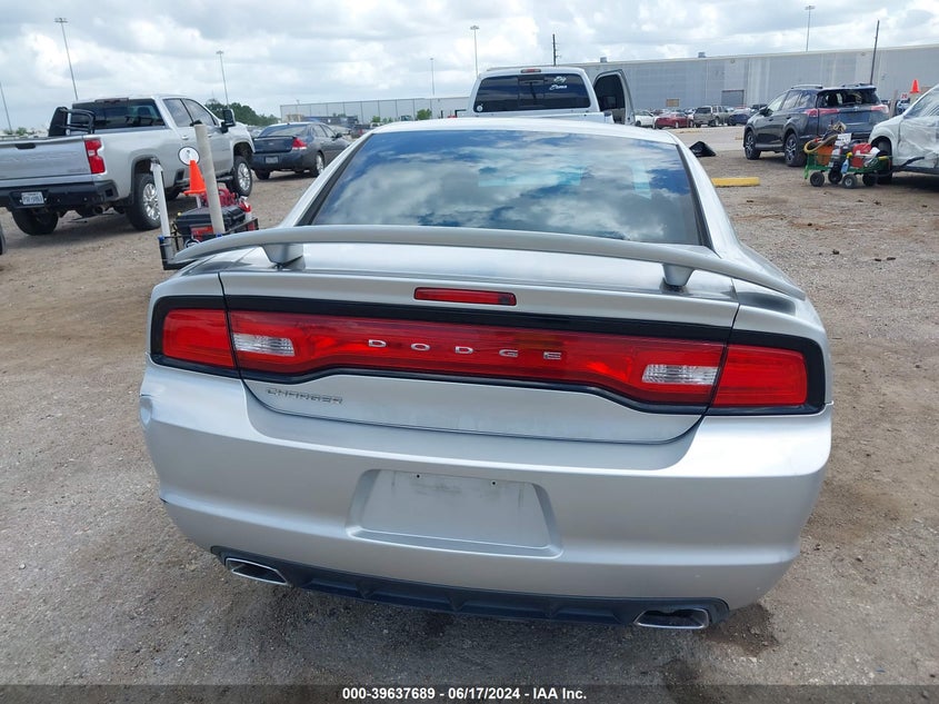 2012 Dodge Charger Se VIN: 2C3CDXBG3CH228664 Lot: 39637689