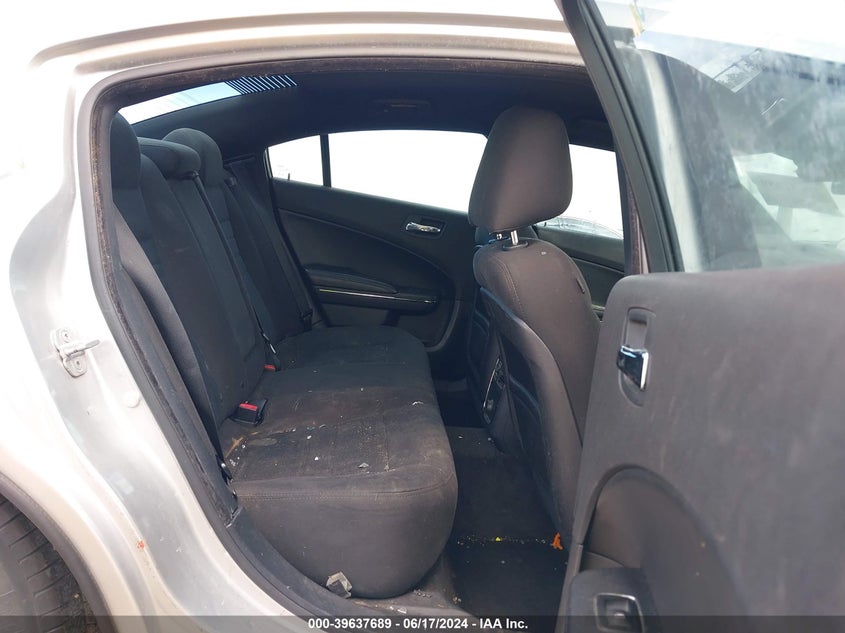 2012 Dodge Charger Se VIN: 2C3CDXBG3CH228664 Lot: 39637689