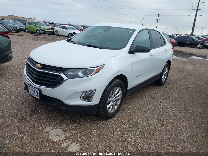 2020 Chevrolet Equinox Awd Ls VIN: 2GNAXSEV8L6220814 Lot: 39637704