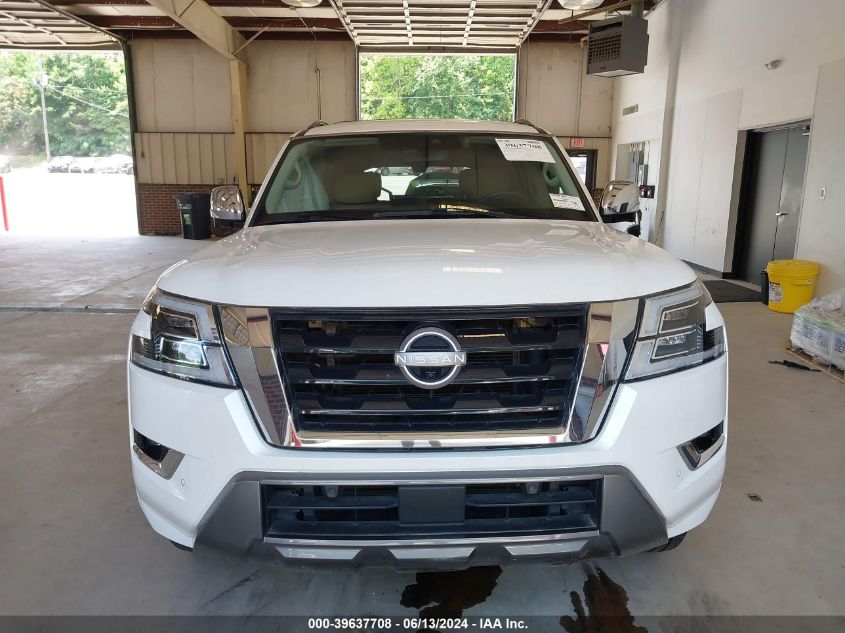 2021 Nissan Armada Platinum 2Wd VIN: JN8AY2DA0M9374335 Lot: 39637708