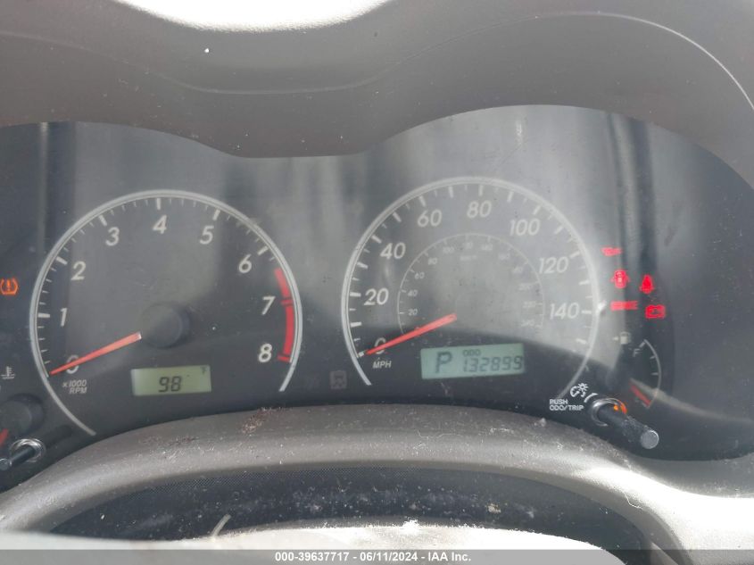 2010 Toyota Corolla Le VIN: JTDBU4EE2A9116998 Lot: 39637717