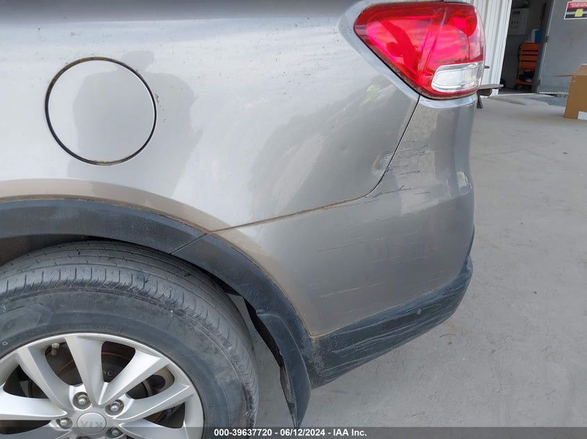 2016 Kia Sorento 2.4L Lx VIN: 5XYPG4A35GG150829 Lot: 39637720