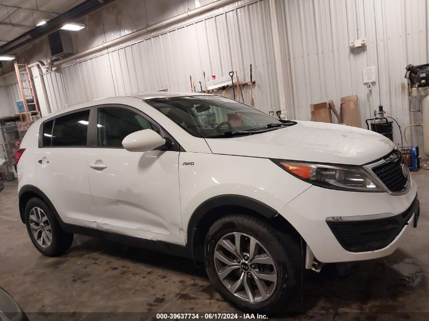 2015 Kia Sportage Lx VIN: KNDPBCAC7F7686475 Lot: 39637734