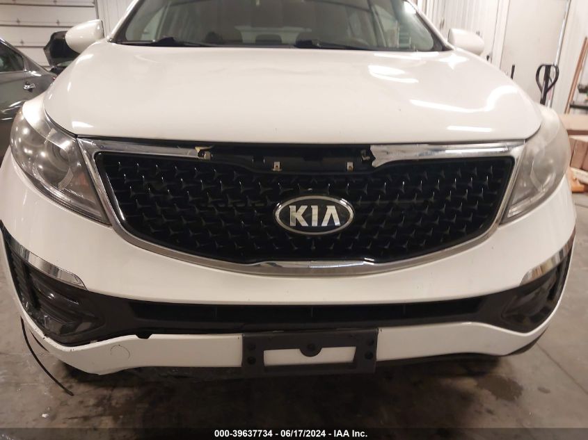 2015 Kia Sportage Lx VIN: KNDPBCAC7F7686475 Lot: 39637734