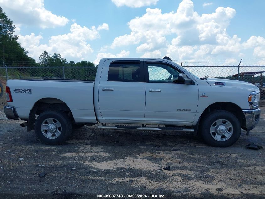 2019 Ram 2500 Big Horn 4X4 6'4 Box VIN: 3C6UR5DL6KG563780 Lot: 39637748