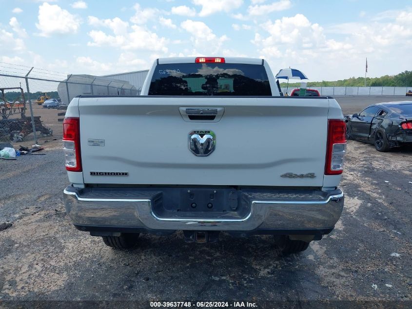 2019 Ram 2500 Big Horn 4X4 6'4 Box VIN: 3C6UR5DL6KG563780 Lot: 39637748