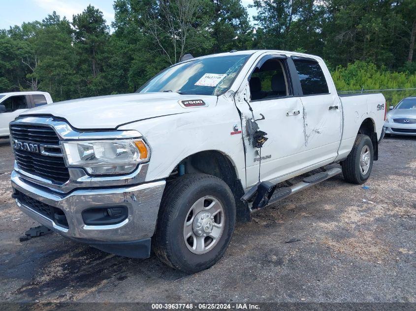 2019 Ram 2500 Big Horn 4X4 6'4 Box VIN: 3C6UR5DL6KG563780 Lot: 39637748