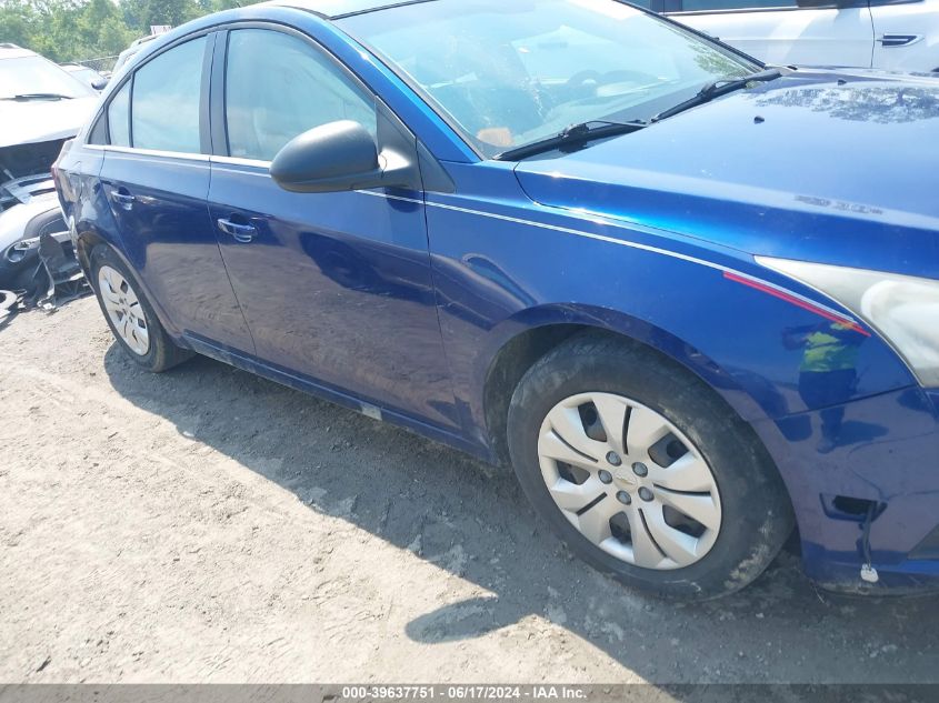 2012 Chevrolet Cruze Ls VIN: 1G1PC5SHXC7255720 Lot: 39637751