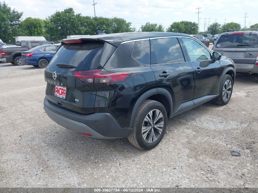 2021 Nissan Rogue Sv VIN: 5N1AT3BA9MC766294 Lot: 39637754