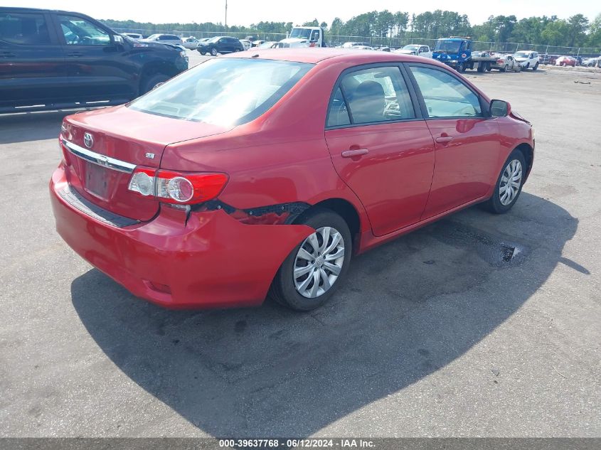 2012 Toyota Corolla Le VIN: 2T1BU4EE2CC890469 Lot: 39637768