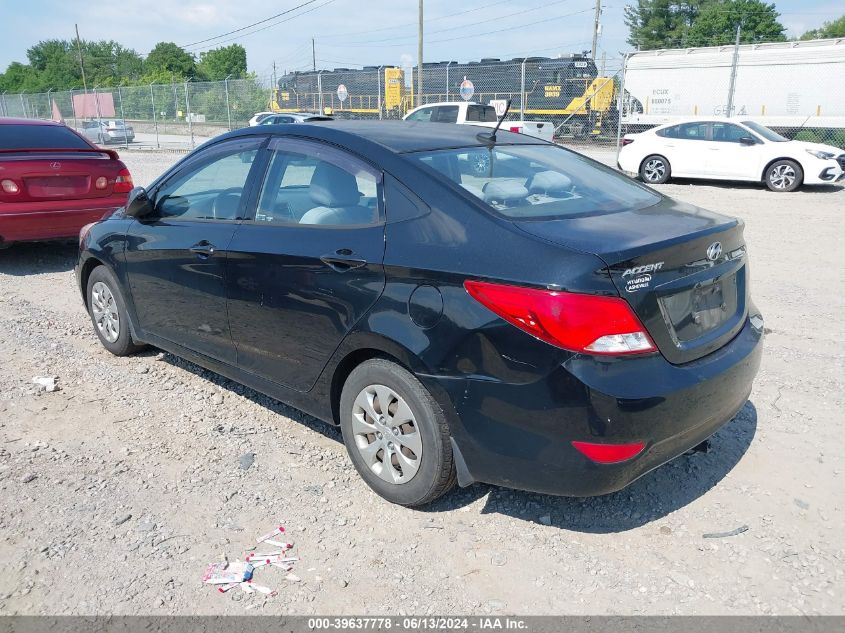 2016 Hyundai Accent Se VIN: KMHCT4AE4GU017209 Lot: 39637778