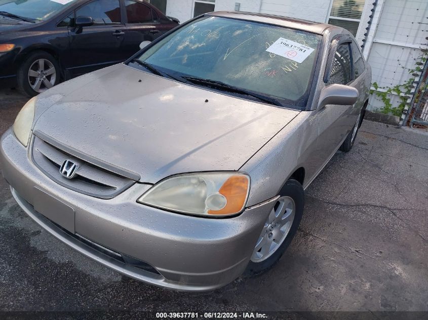 2003 Honda Civic Ex VIN: 1HGEM22993L029972 Lot: 39637781