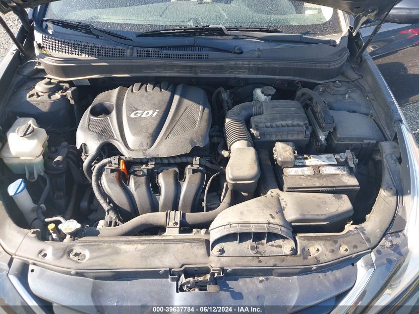 2013 Hyundai Sonata Gls VIN: 5NPEB4AC9DH682921 Lot: 39637784