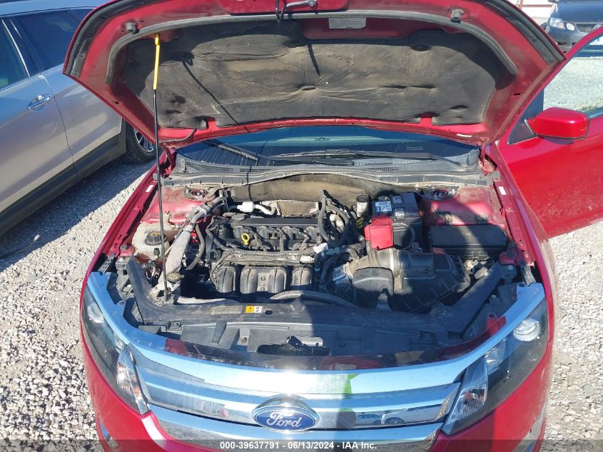 2012 Ford Fusion Sel VIN: 3FAHP0JA3CR218949 Lot: 39637791