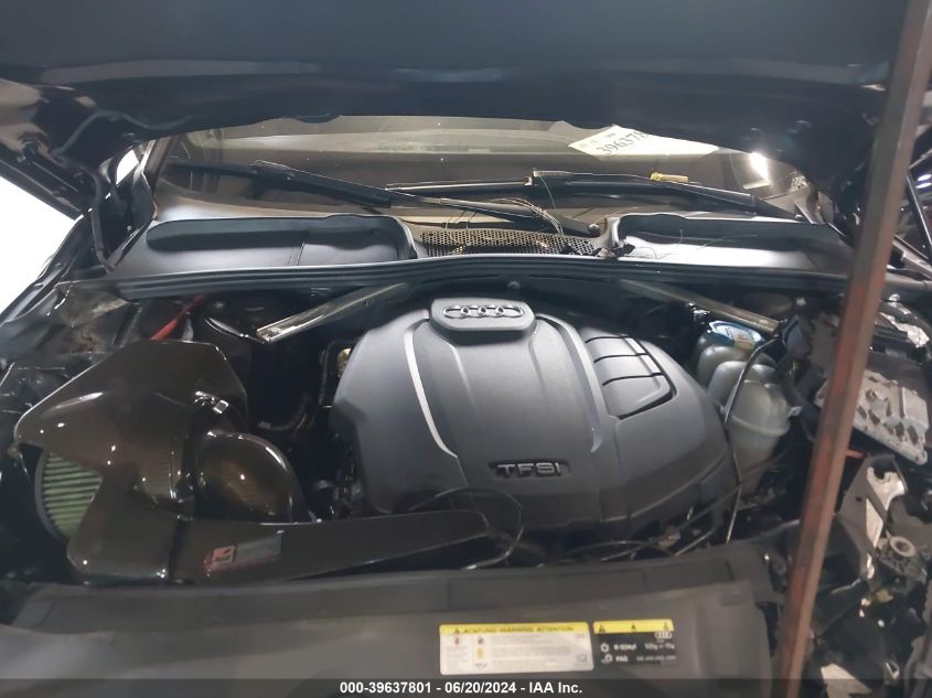 2018 Audi A4 Premium Plus VIN: WAUENAF48JA121309 Lot: 39637801