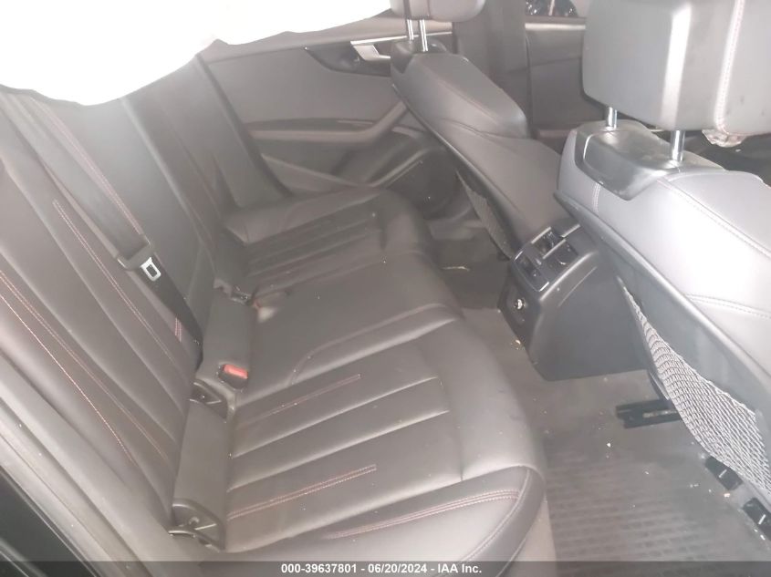 2018 Audi A4 Premium Plus VIN: WAUENAF48JA121309 Lot: 39637801