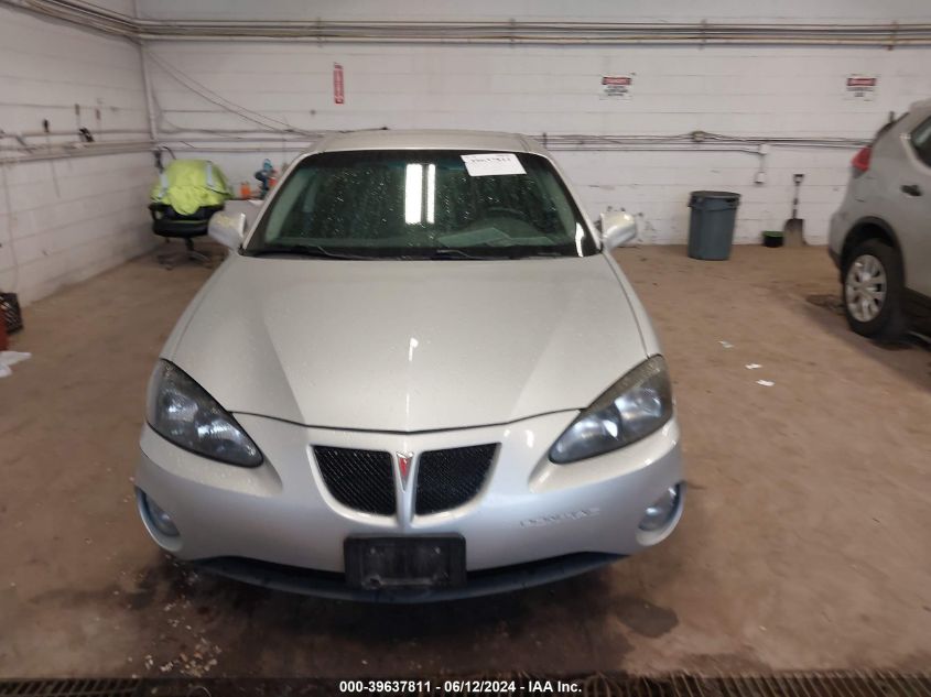 2005 Pontiac Grand Prix Gt VIN: 2G2WS522051293494 Lot: 39637811