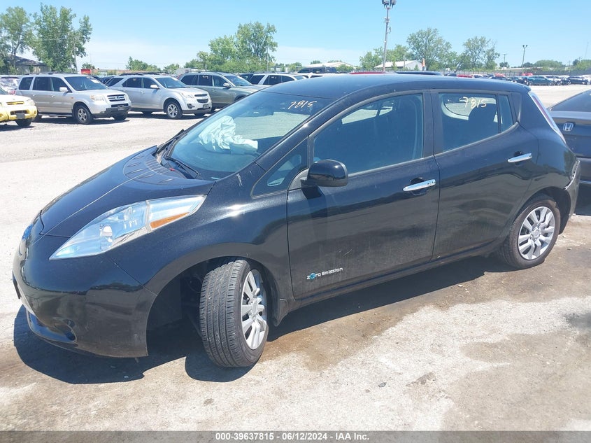 2016 Nissan Leaf S VIN: 1N4AZ0CP6GC307707 Lot: 39637815