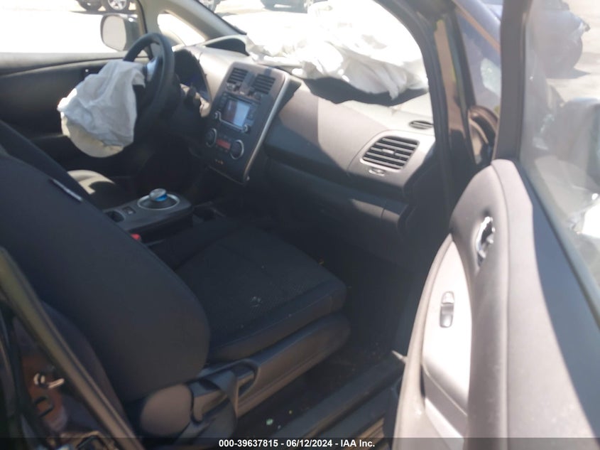 2016 Nissan Leaf S VIN: 1N4AZ0CP6GC307707 Lot: 39637815