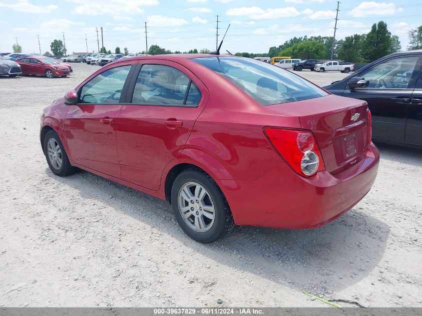 1G1JB5SH9C4171320 | 2012 CHEVROLET SONIC