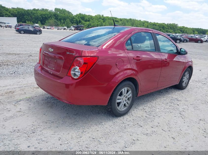 1G1JB5SH9C4171320 | 2012 CHEVROLET SONIC