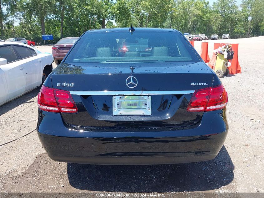 2014 Mercedes-Benz E 350 4Matic VIN: WDDHF8JB1EB028424 Lot: 39637843