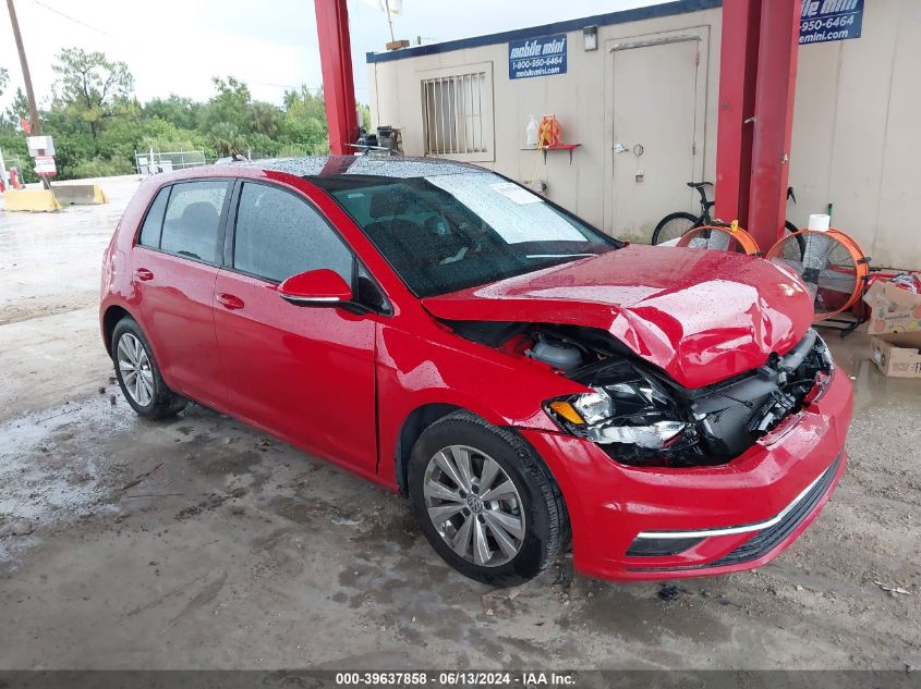 2018 Volkswagen Golf Tsi S/Tsi Se VIN: 3VWG17AU4JM272830 Lot: 39637858