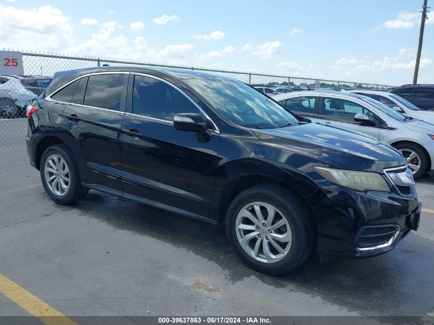 2016 Acura Rdx Acurawatch Plus Pkg VIN: 5J8TB3H3XGL009483 Lot: 40724827