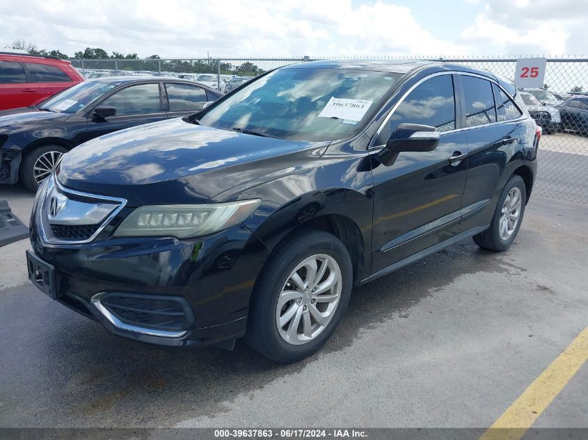 2016 Acura Rdx Acurawatch Plus Pkg VIN: 5J8TB3H3XGL009483 Lot: 40724827