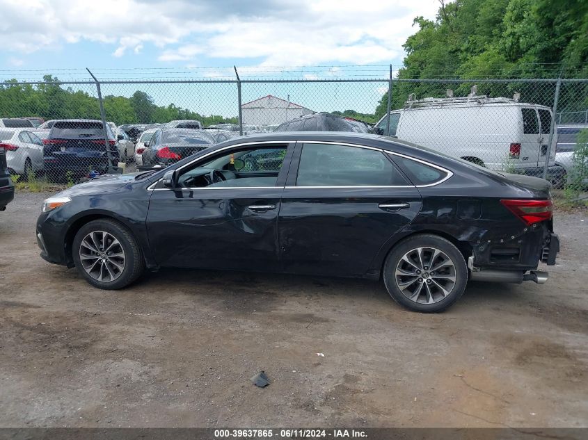 2016 Toyota Avalon Xle VIN: 4T1BK1EB1GU228963 Lot: 39637865