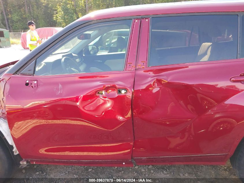 2021 Toyota Highlander Xle VIN: 5TDGZRBH4MS138476 Lot: 39637875