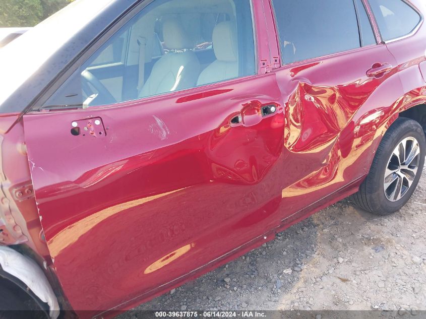 2021 Toyota Highlander Xle VIN: 5TDGZRBH4MS138476 Lot: 39637875