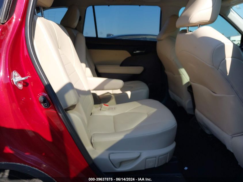 2021 Toyota Highlander Xle VIN: 5TDGZRBH4MS138476 Lot: 39637875