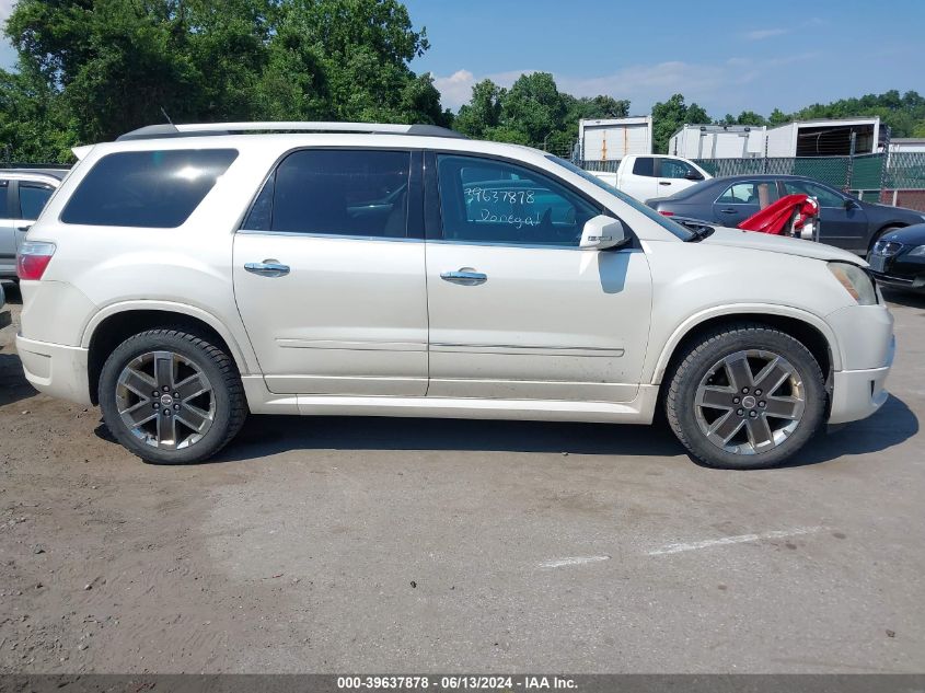 2011 GMC Acadia Denali VIN: 1GKKVTED9BJ383090 Lot: 39637878