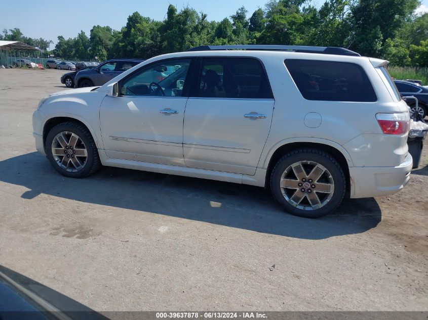 2011 GMC Acadia Denali VIN: 1GKKVTED9BJ383090 Lot: 39637878