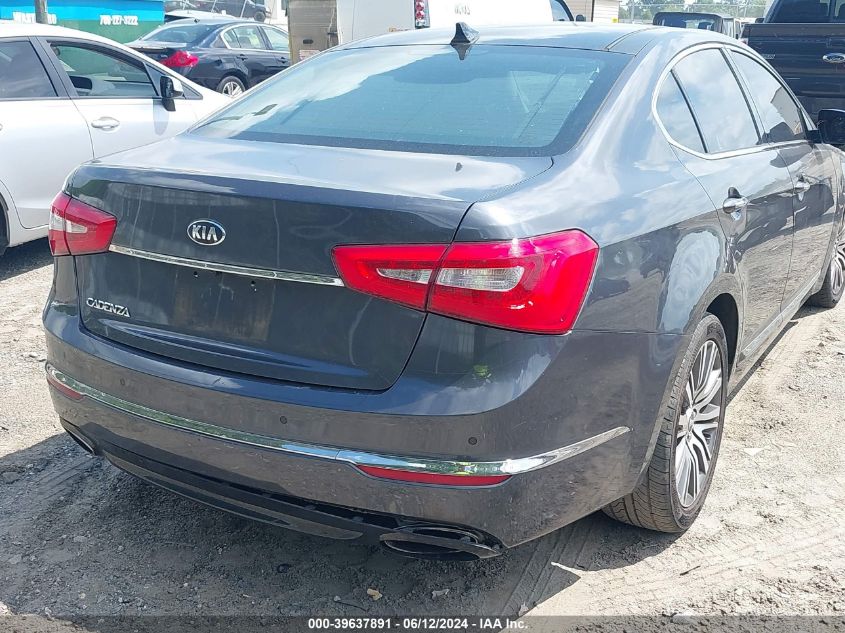 2014 Kia Cadenza Premium VIN: KNALN4D77E5130216 Lot: 39637891